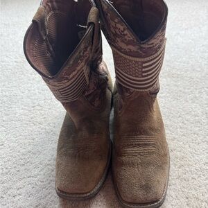 Ariat Tan Mesh Lined Boots